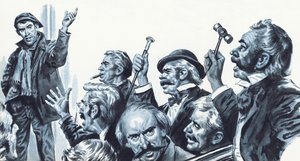 フィリップ・フォン・フェラーリ、切手コレクター 作： English School